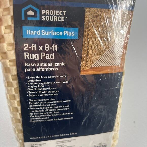 Project Source Hard Surface Plus Rug Pad 2 ft. x 8 ft. - Picture 2 of 8